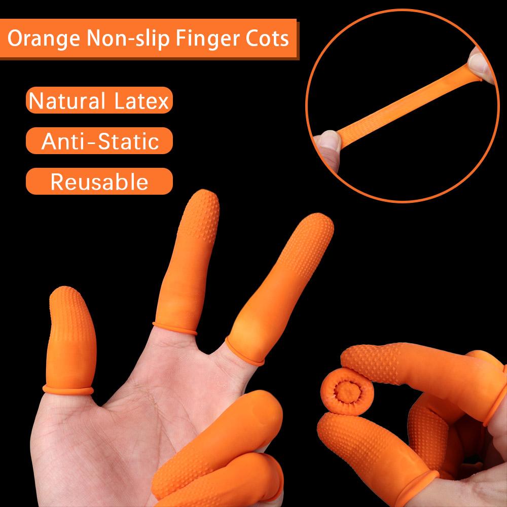 100PCS Reusable Finger Cover N - Nail Art Natural 评论和价格