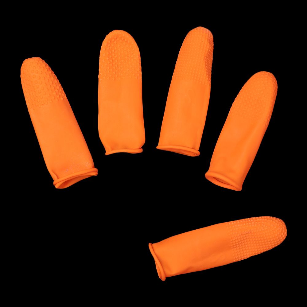 100PCS Reusable Finger Cover N - Nail Art Natural 评论和价格