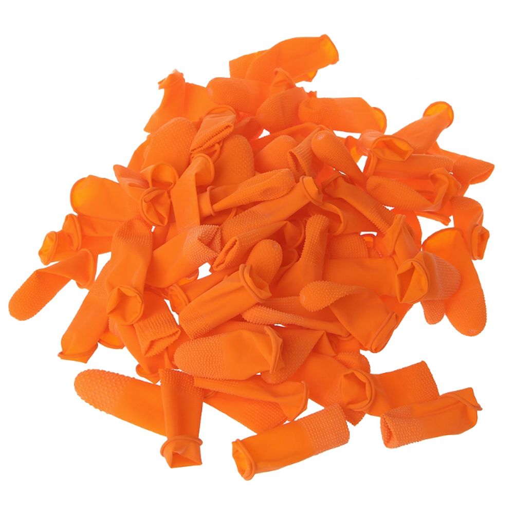 100PCS Reusable Finger Cover N - Nail Art Natural 评论和价格