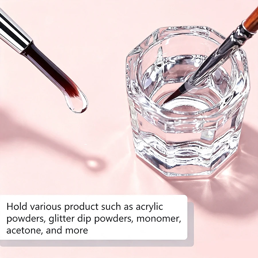 Clear Crystal Glass Dappen Dis - Acrylic Powder Clear 评论和价格