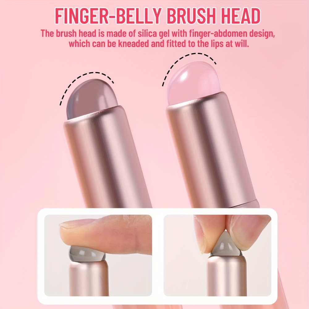 Jelly-Pink Silicone Nail Brush - Nail Art Pink Soft 评论和价格