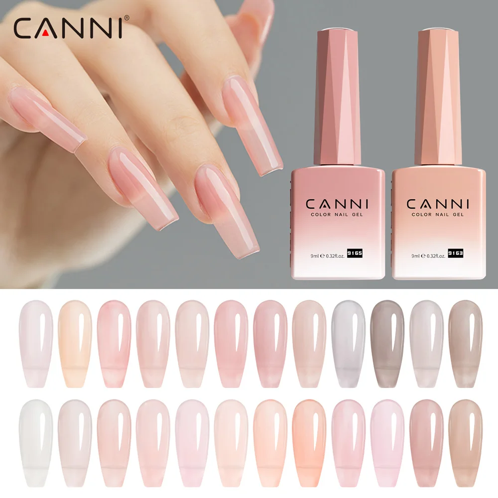 CC7 CANNI Nail Gel Polish 9ml  - Nail Art Orange 评论和价格