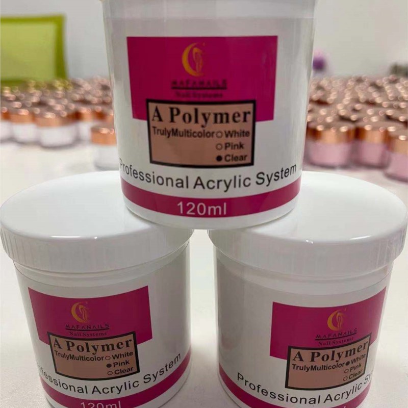 1Pot 120ml Nail Acrylic Powder - Acrylic Powder Clear 评论和价格