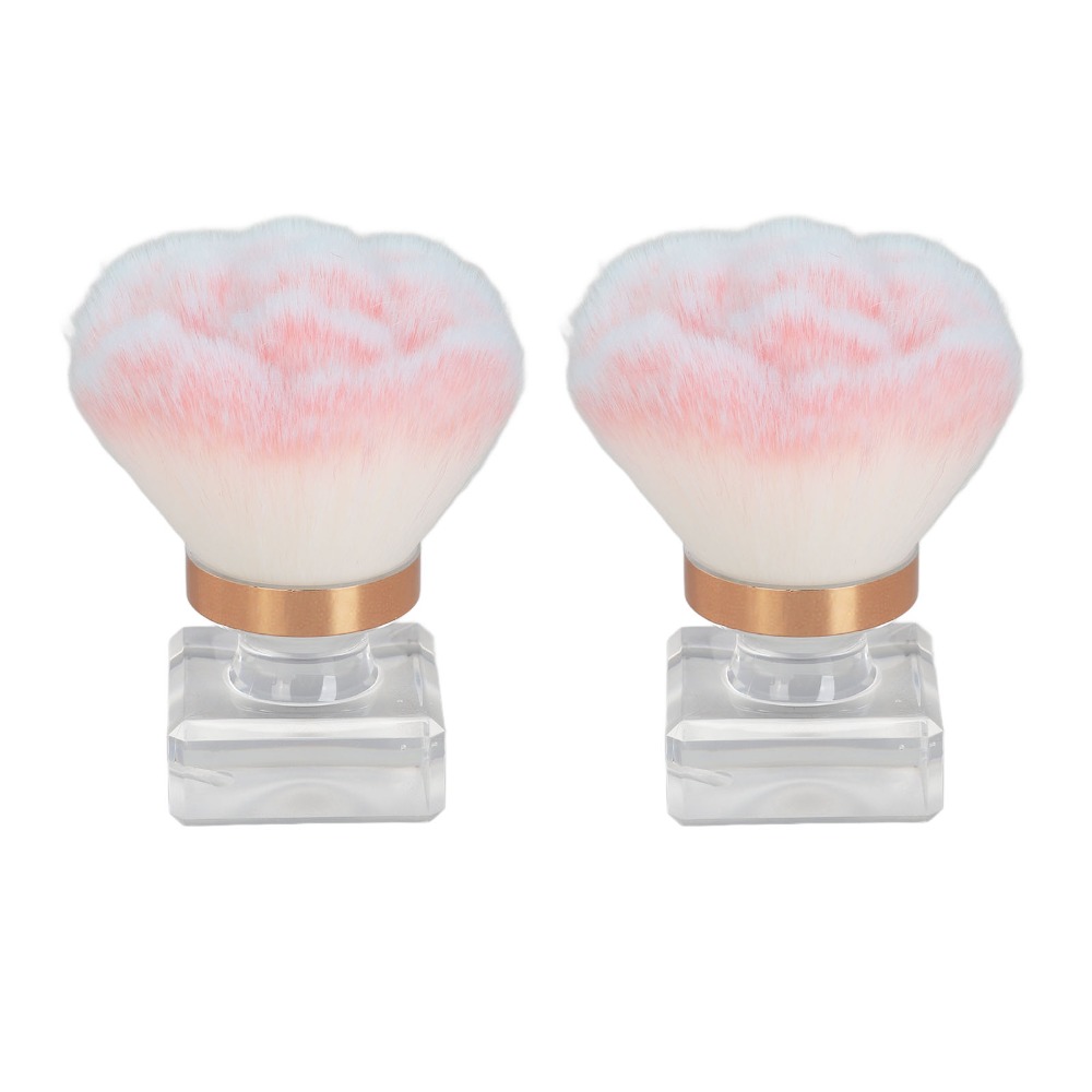 2pcs Pink Soft Bristle Nail Du - Nail Art Pink Soft 评论和价格