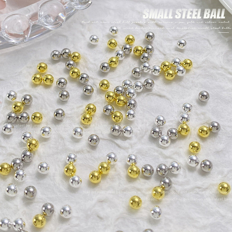 Nail Caviar Beads 0.4/0.6/0.8/ - Nail Art Rose Gold 评论和价格