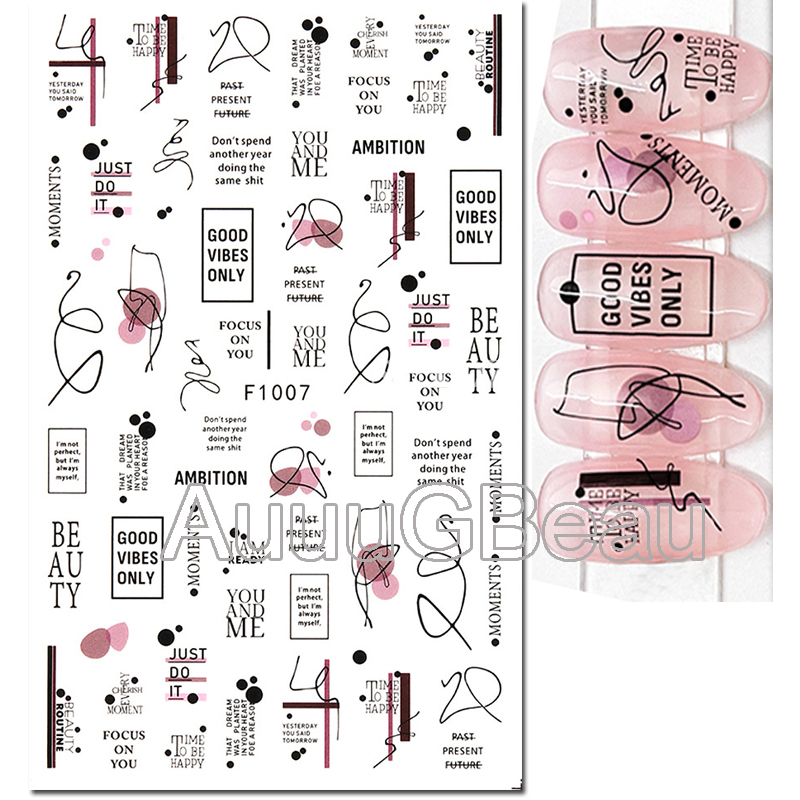 3d Nail Art Decals Valentine D - Nail Art Valentines Day 评论和价格