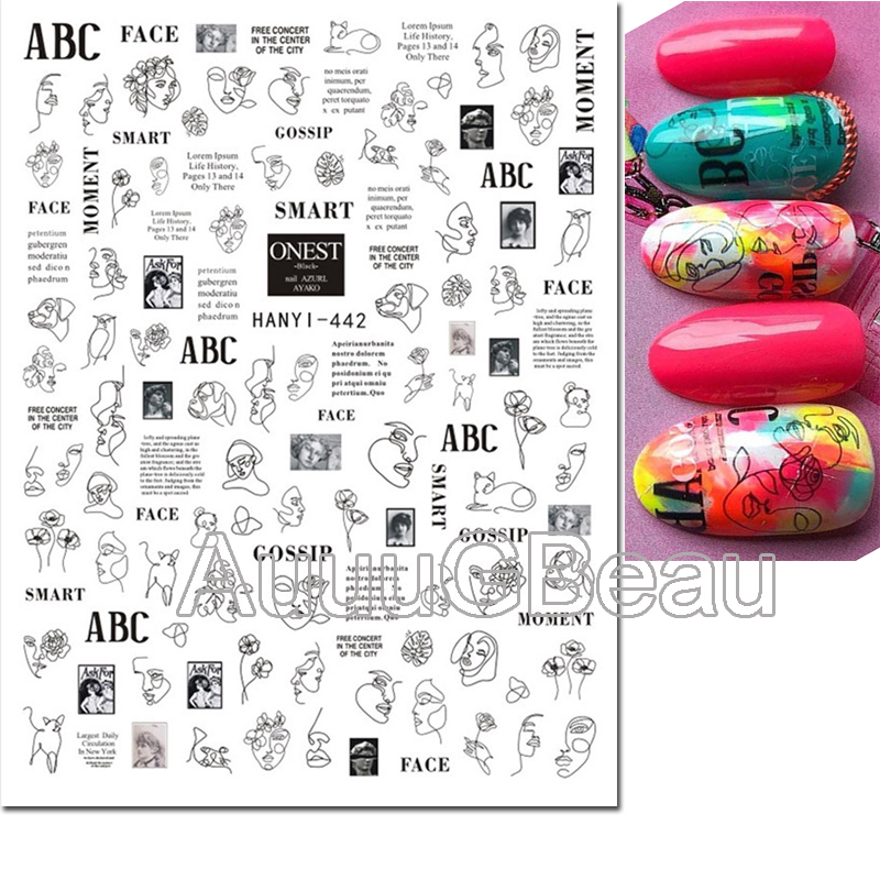 3d Nail Art Decals Valentine D - Nail Art Valentines Day 评论和价格