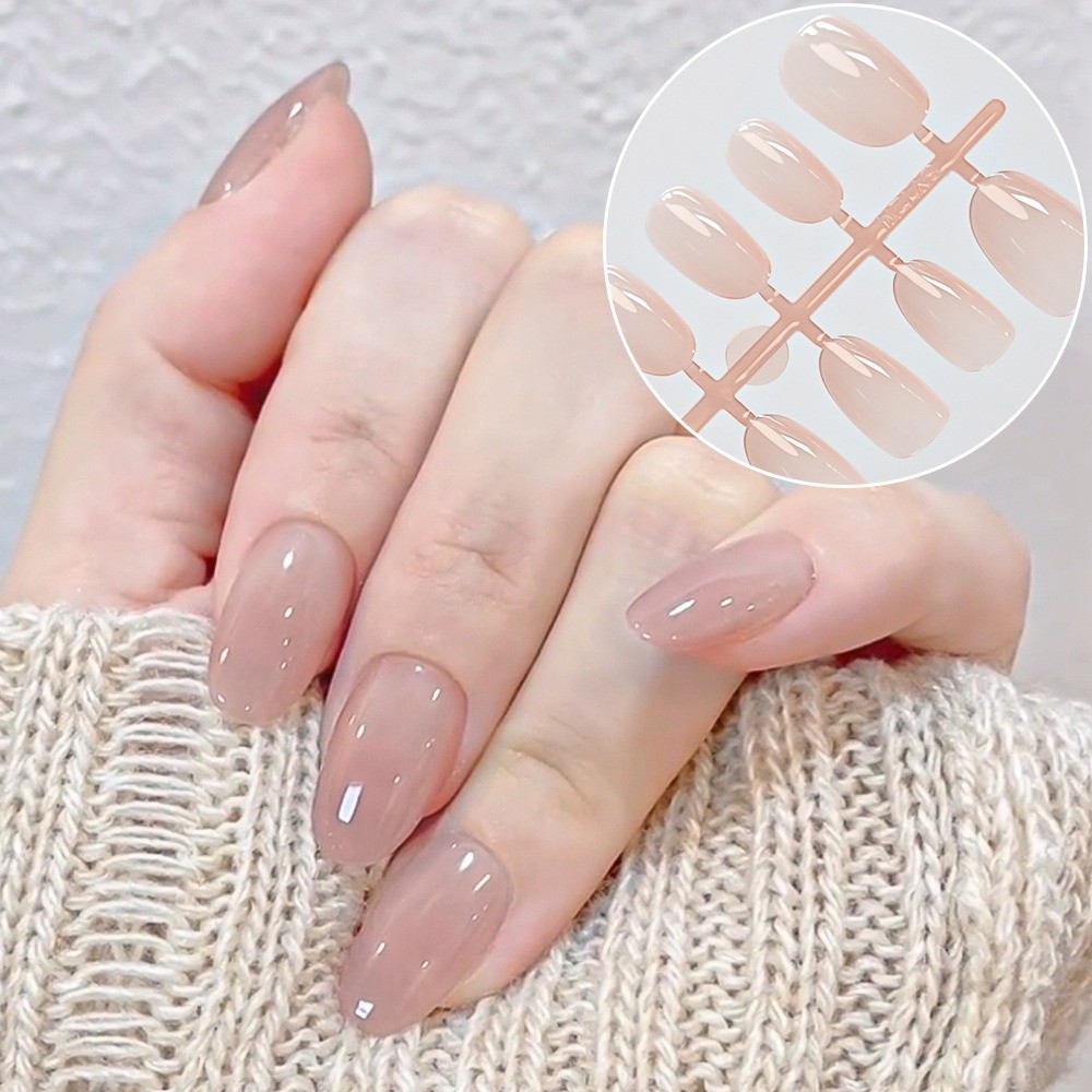 150pcs Fashion Glossy Finish F - Nail Art Natural 评论和价格