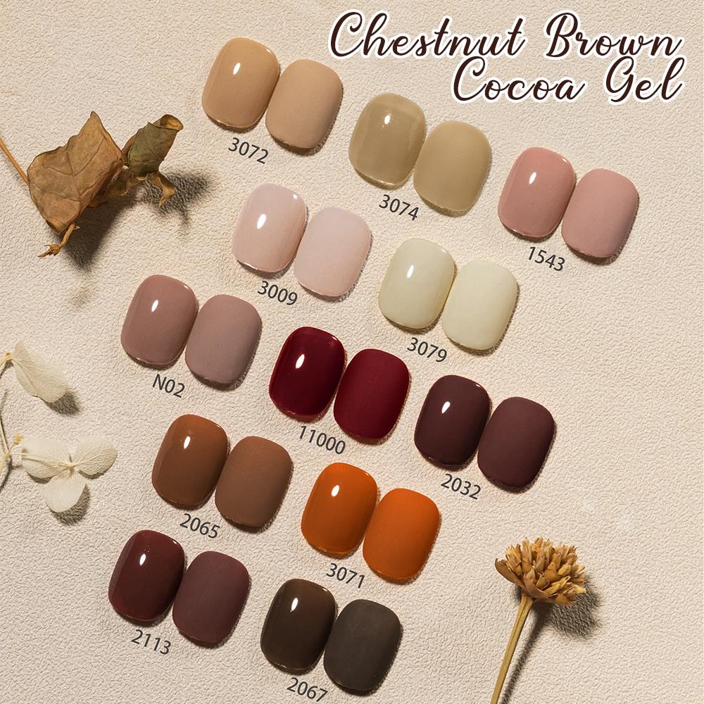 Clou Beaute Autumn Winter Gel  - Nail Art Burgundy 评论和价格