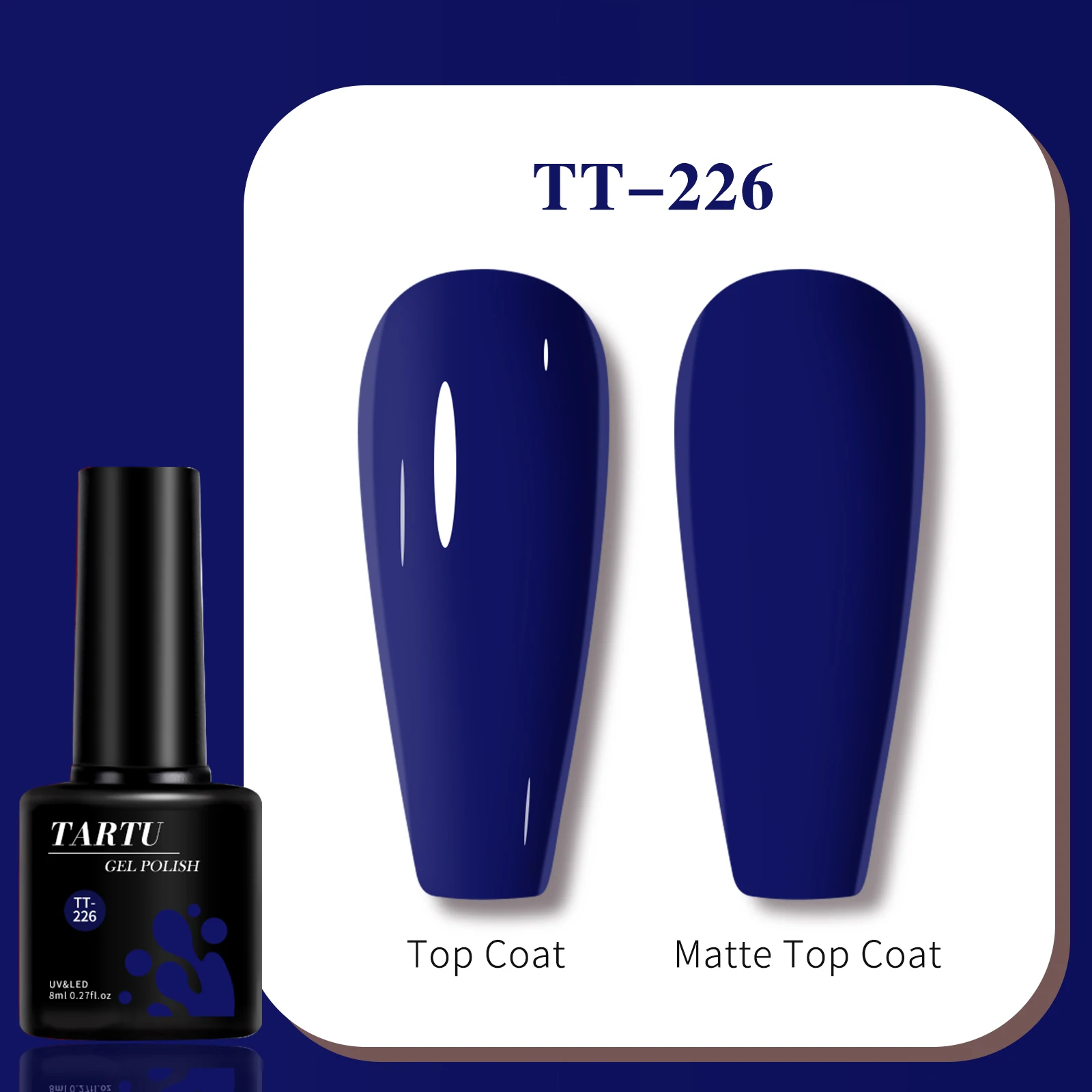 TARTU 8ml Gel Nail Polish 63 C - Nail Art Burgundy 评论和价格