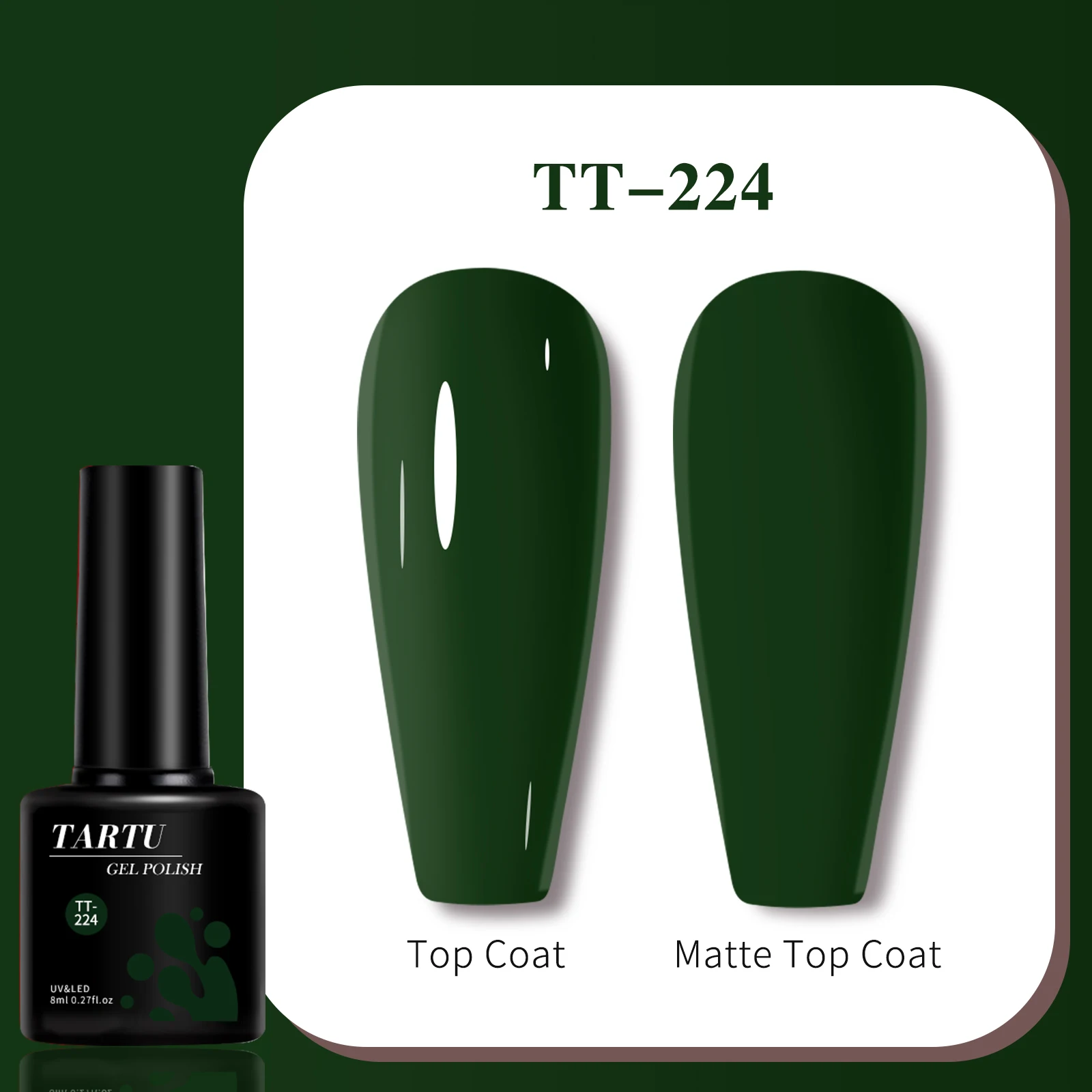 TARTU 8ml Gel Nail Polish 63 C - Nail Art Burgundy 评论和价格
