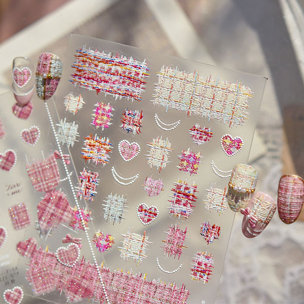 1pcs 5D Relief Love Hear Bow N - Nail Art Valentines Day 评论和价格