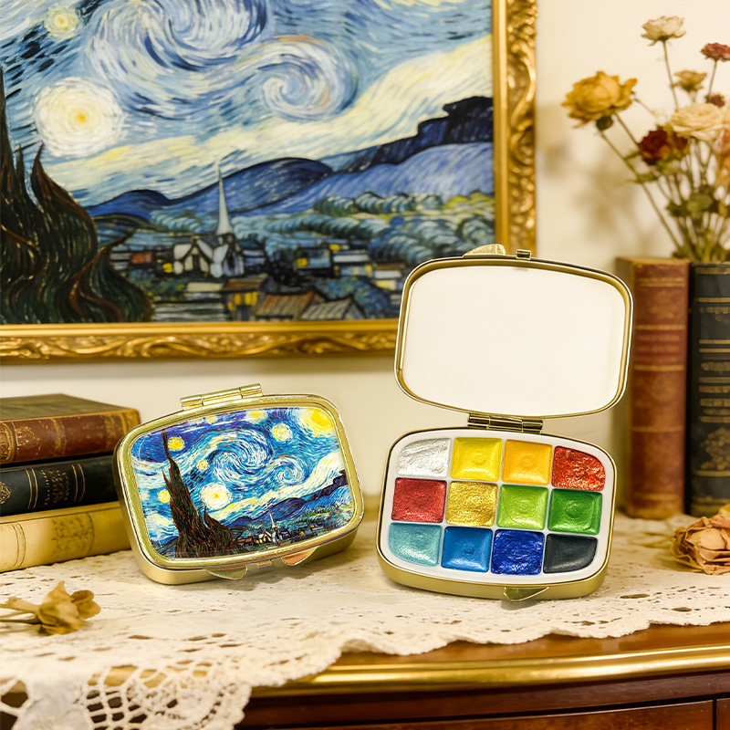 Van Gogh Starry Night Glitter  - Nail Art Van Gogh 评论和价格