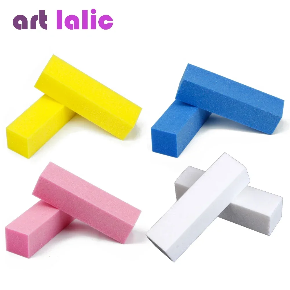2Pcs Nail Buffer Blocks 4-Side - Nail Art Natural 评论和价格