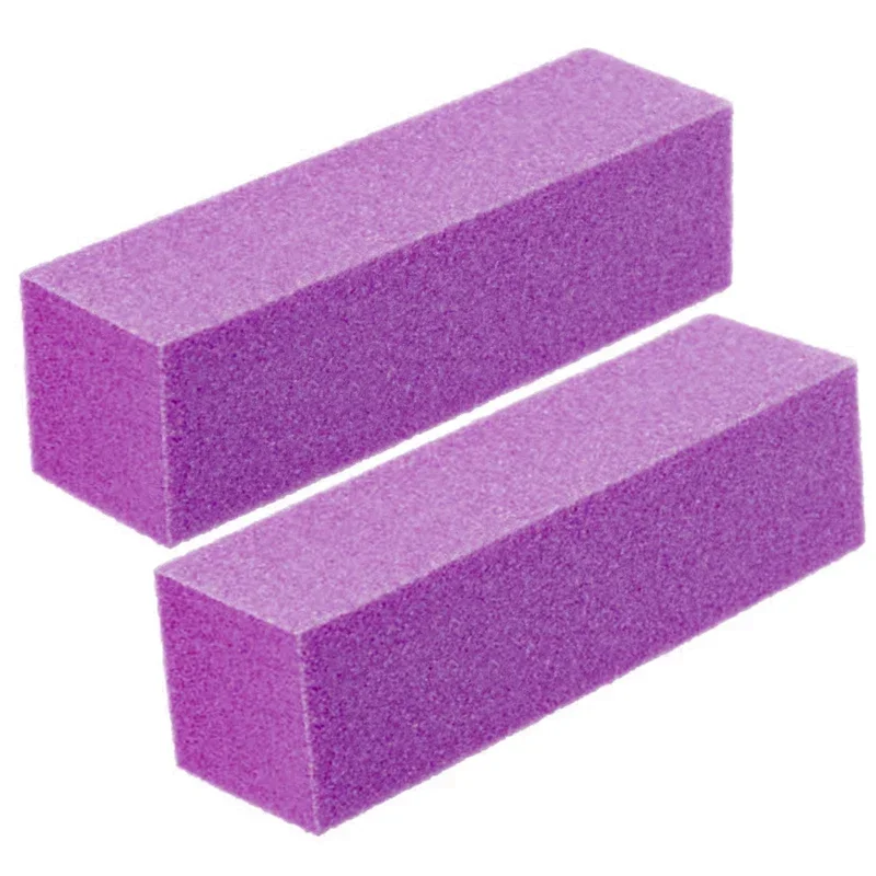 2Pcs Nail Buffer Blocks 4-Side - Nail Art Natural 评论和价格