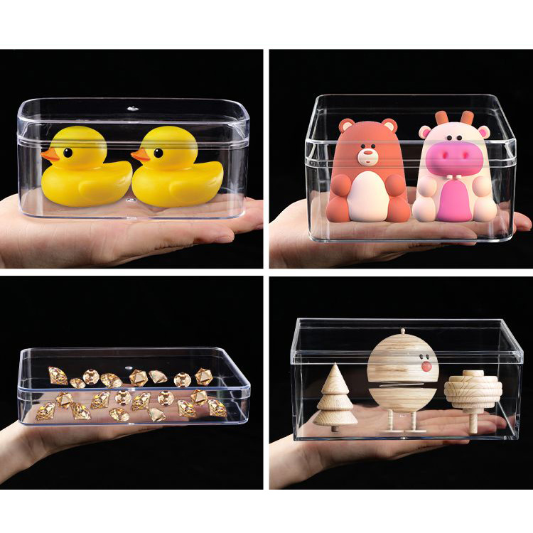 Clear Acrylic Boxes with Lid R - Acrylic Powder Clear 评论和价格
