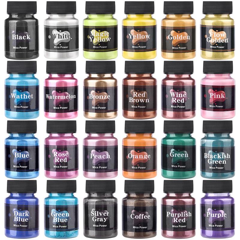 50ml Natural Mica Mineral Hand - Nail Art Natural 评论和价格