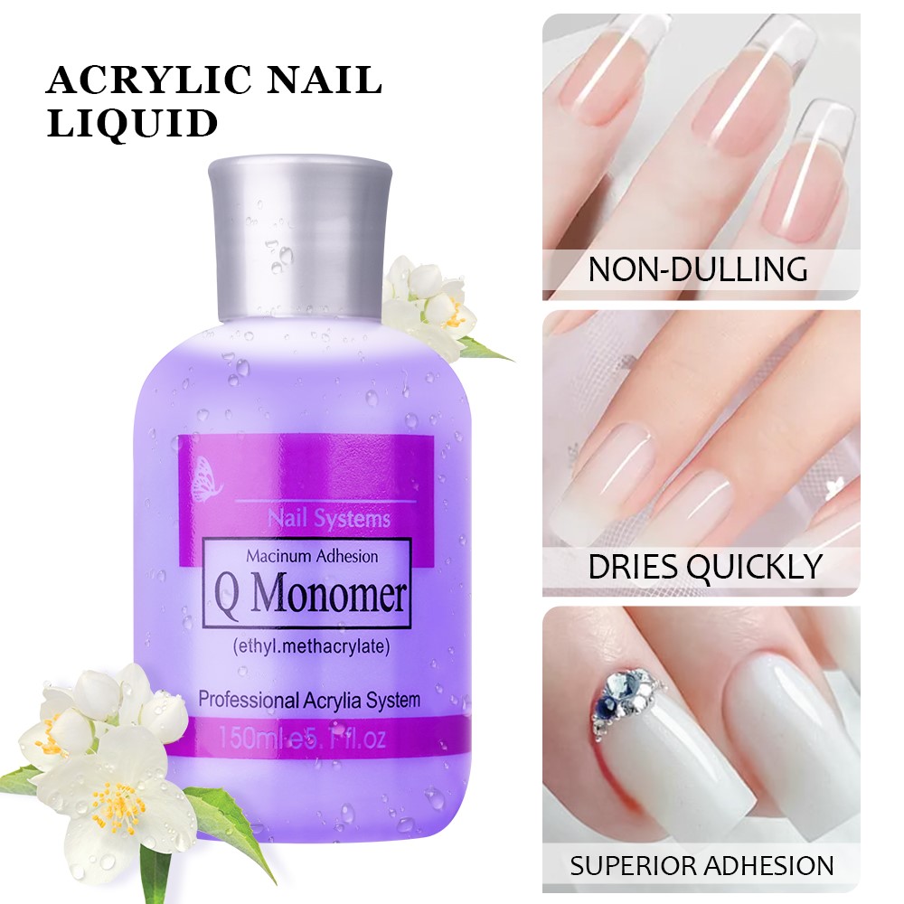 150/120/40ml EMA Nail Acrylic  - Acrylic Powder Clear 评论和价格