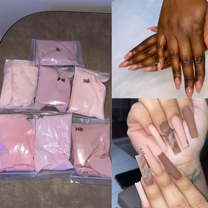 100g Nude Nail Acrylic Powder  - Acrylic Powder Clear 评论和价格