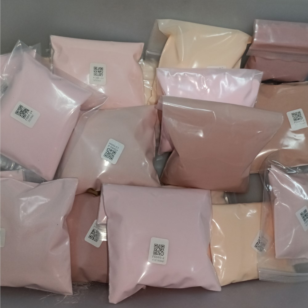 100g Pink Nude Brown Nail Acry - Acrylic Powder Clear 评论和价格