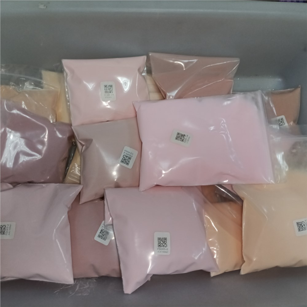 100g Pink Nude Brown Nail Acry - Acrylic Powder Clear 评论和价格