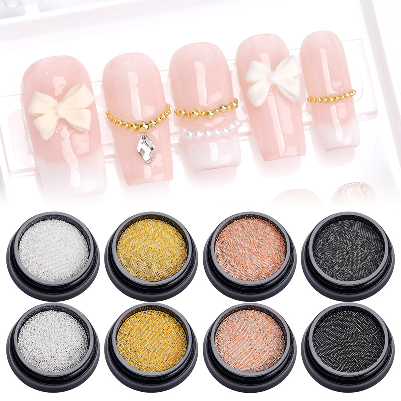 10G/Box 0.4MM 0.6MM Rose Gold  - Nail Art Rose Gold 评论和价格