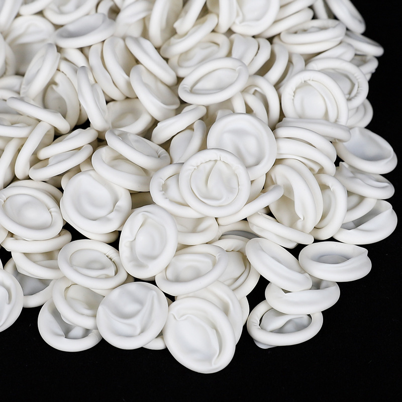 50PCS Disposable Finger Cover  - Nail Art Natural 评论和价格