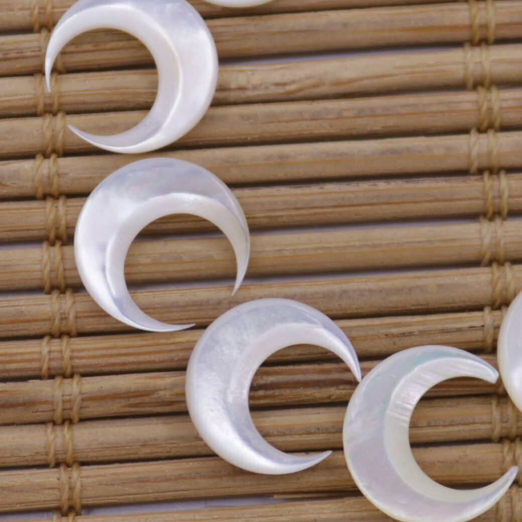 10 PCS Nail 3D Art Moon Shape  - Nail Art Natural 评论和价格