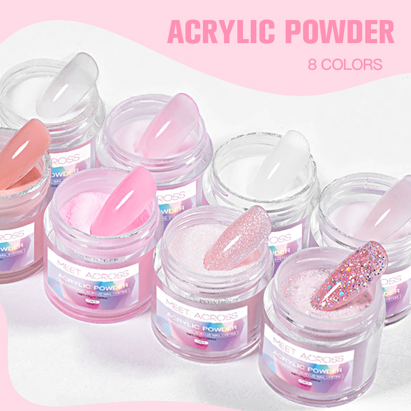 MEET ACROSS Acrylic Powder Cry - Acrylic Powder Clear 评论和价格